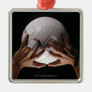 Volleyball Hands Metalen Ornament