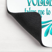 Volleyball Happy Place Muismat (Hoek)