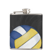 Volleyball Heupfles (Voorkant)