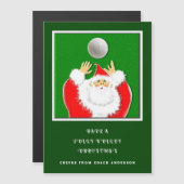 Volleyball Holiday-kerstkaarten (Voorkant / Achterkant)