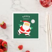 Volleyball Holiday Party Servet (Insitu)