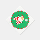 Volleyball Holiday Party Servet (Hoek)