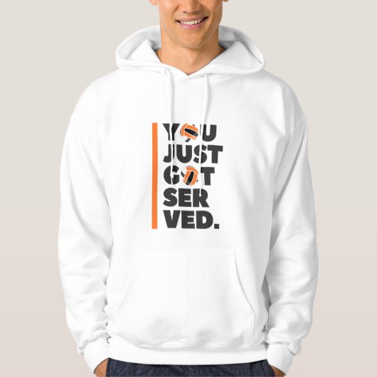 Volleyball Hoodie (Voorkant)
