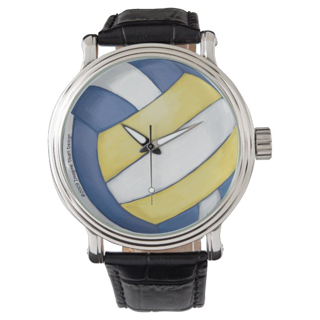 Volleyball Horloge (Voorkant)