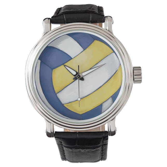 Volleyball Horloge (Voorkant)