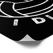 Volleyball I Dig It Fun  Poster (Hoek)