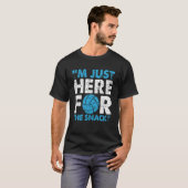 Volleyball I'm Just Here For The Snacks  1 T-shirt (Voorkant volledig)
