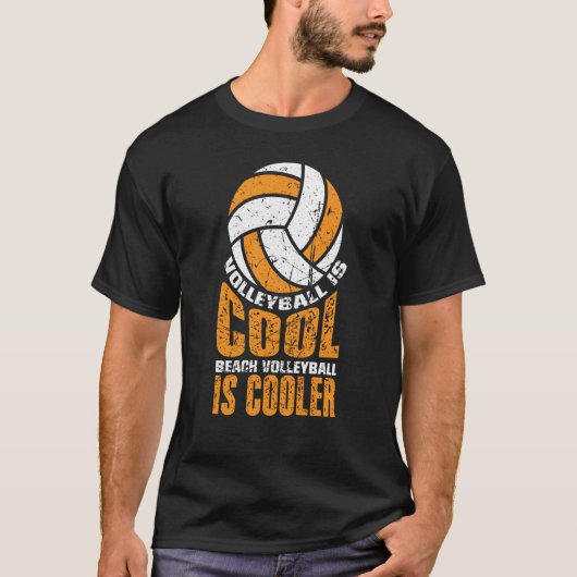 Volleyball is klote bek volleybal is koeler 1 t-shirt (Voorkant)