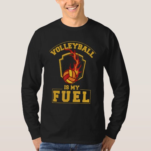 Volleyball is mijn volleybal t-shirt (Voorkant)