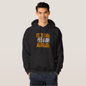 Volleyball It's An Air Affair Coach Player Fan  1 Hoodie (Voorkant volledig)