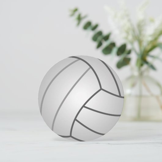 Volleyball Kaart (Staand voorkant)