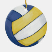 Volleyball Keramisch Ornament (Voorkant)
