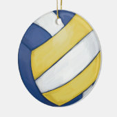 Volleyball Keramisch Ornament (Links)