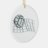 Volleyball Keramisch Ornament (Rechts)