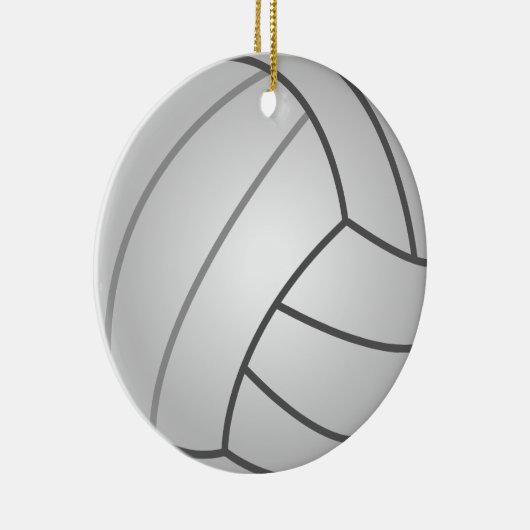 Volleyball Keramisch Ornament (Rechts)