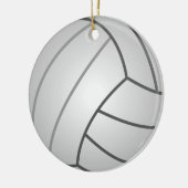 Volleyball Keramisch Ornament (Links)
