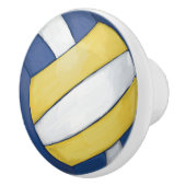 Volleyball Keramische Knop (Rechts)