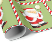 Volleyball Kerstbal Cadeaupapier (Rol Hoek)