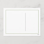 Volleyball Kerstbal Feestdagenkaart (Achterkant)