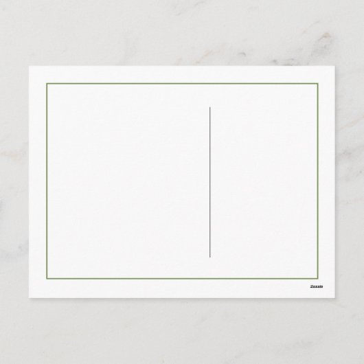 Volleyball Kerstbal Feestdagenkaart (Achterkant)