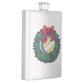 Volleyball Kerstbal Heupfles (Rechts)