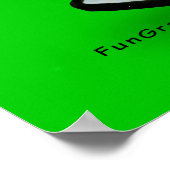 Volleyball Kerstbal Poster (Hoek)