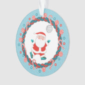 Volleyball-kerstcollectibel Ornament (voorkant)