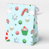 Volleyball Kerstfeestdag Bedankdoosjes (Achterkant)