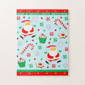 Volleyball Kerstfeestdag Legpuzzel (Verticaal)