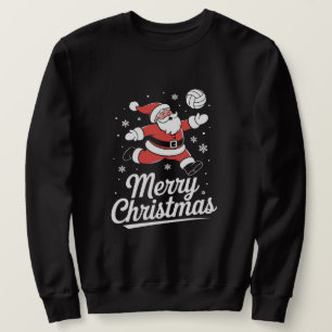Volleyball Kerstman "Prettig Kerstfeest" Trui