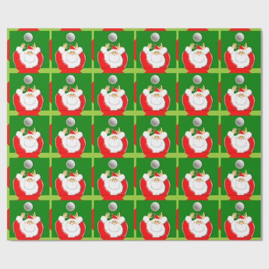 Volleyball-kerstpapier Cadeaupapier (Vlak)