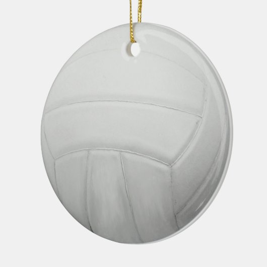 Volleyball-kerstversiering Keramisch Ornament (Links)