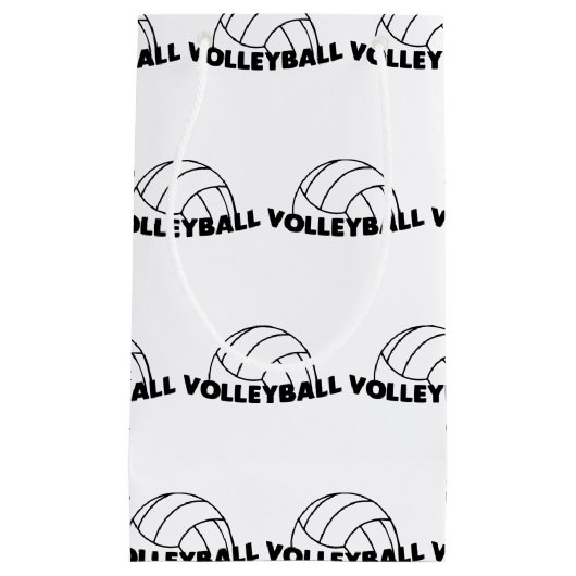 Volleyball Klein Cadeauzakje (Voorkant)