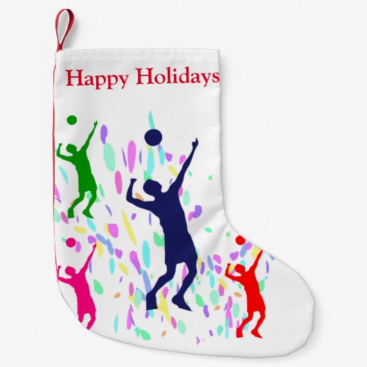 VOLLEYBALL KLEINE KERSTSOK (Voorkant)