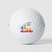 Volleyball Laife Golfballen (Voorkant)