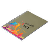 Volleyball Laife Notitieboek (Linkerzijde)