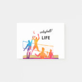 Volleyball Laife Post-it® Notes (Voorkant)
