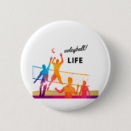 Volleyball Laife Ronde Button 5,7 Cm