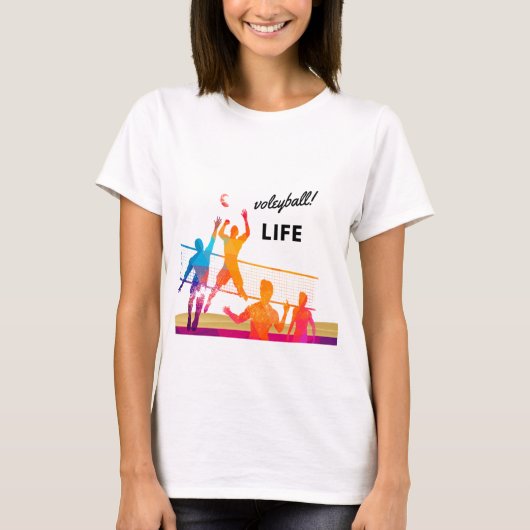 Volleyball Laife T-shirt (Voorkant)