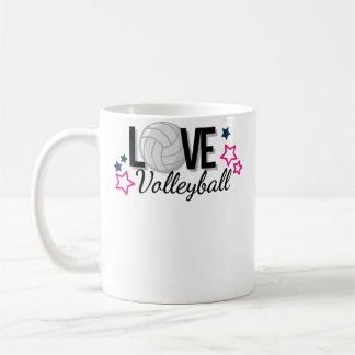 Volleyball Liefde Volleyball Volleyball Koffiemok