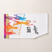 Volleyball Life Bad Handdoek (Handdoek)