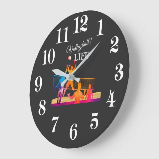 Volleyball Life Grote Klok (Hoek)