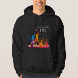 Volleyball Life Hoodie