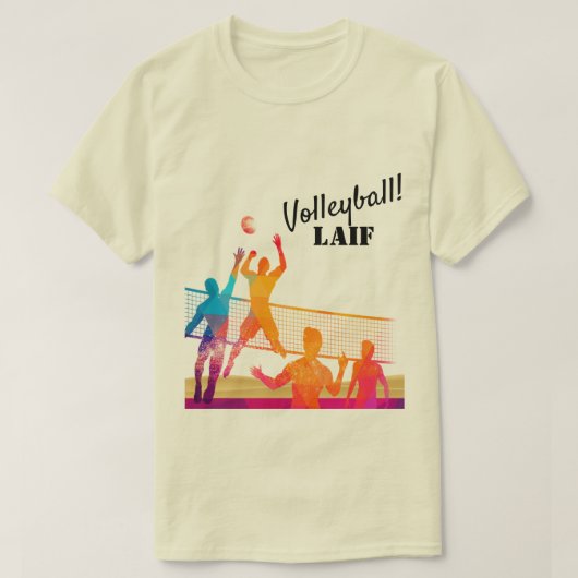 Volleyball Life T-shirt (Design voorkant)
