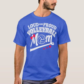 Volleyball Loud en Oude Mam Vrouwen T-shirt