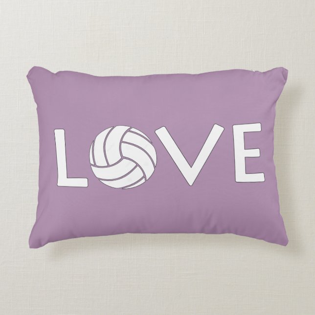 Volleyball Love Decoratief Kussen (Voorkant)