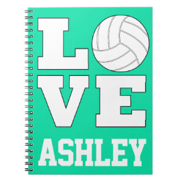 Volleyball Love for Volleyball Players and Fans Notitieboek