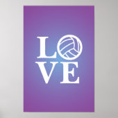 Volleyball Love Poster (Voorkant)