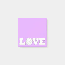Volleyball LOVE Sportcoach of Player-desktop Post-it® Notes