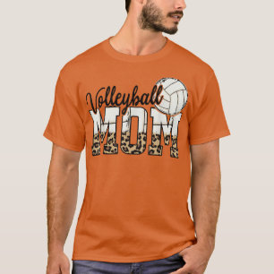 Volleyball Ma Leopard Beach Volley Moederdag P T-shirt